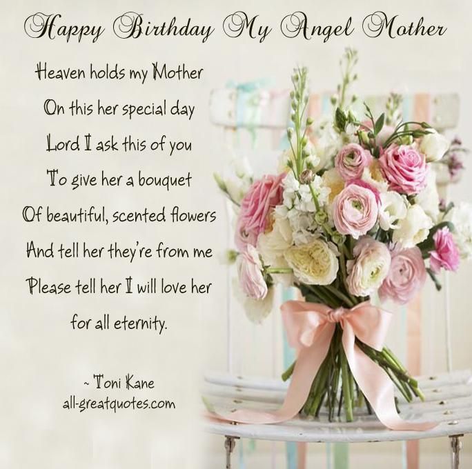 Beautiful Words To Say To Your Mother On Her Birthday