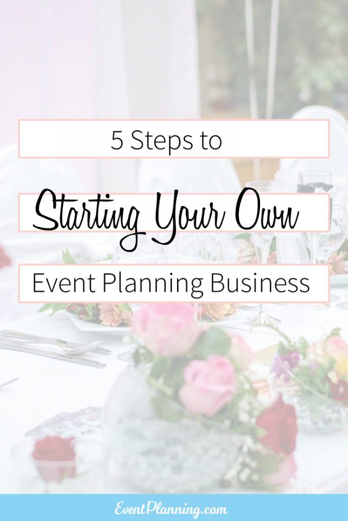 How To Start An Event Organizing Business