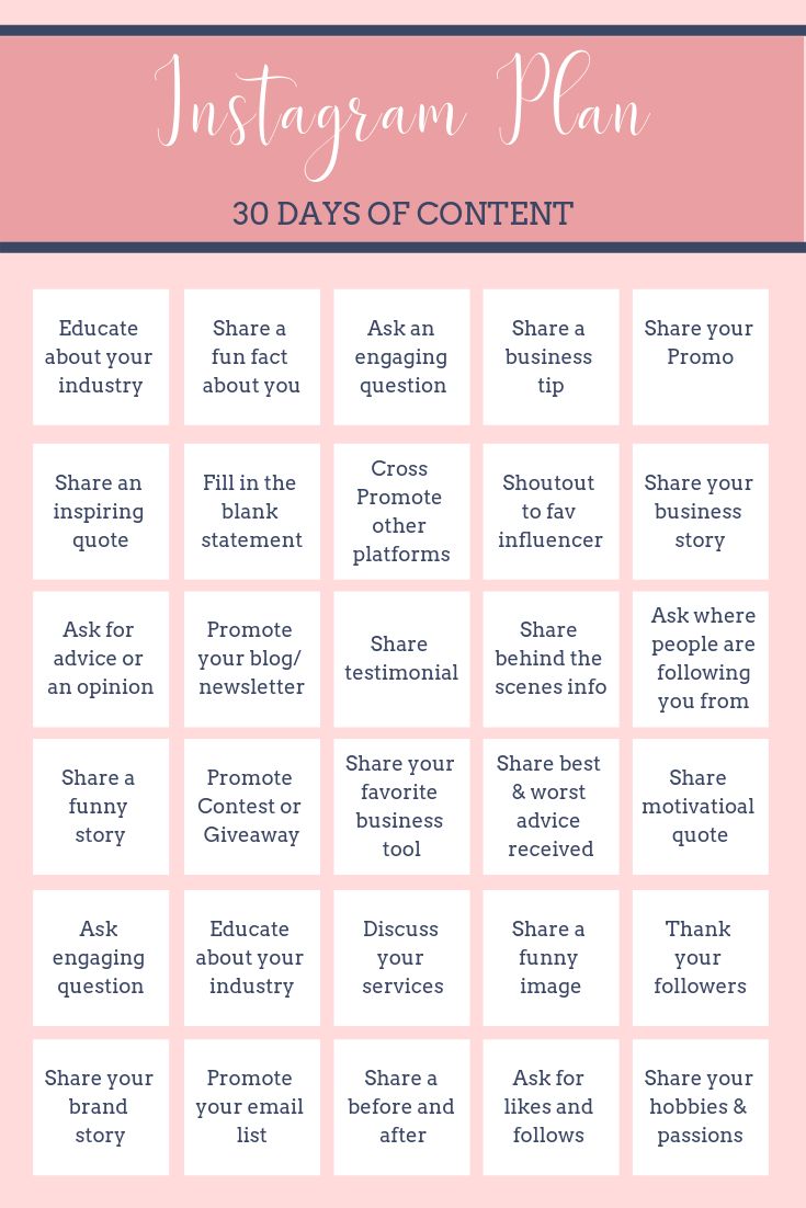 Blog Content Calendar Example