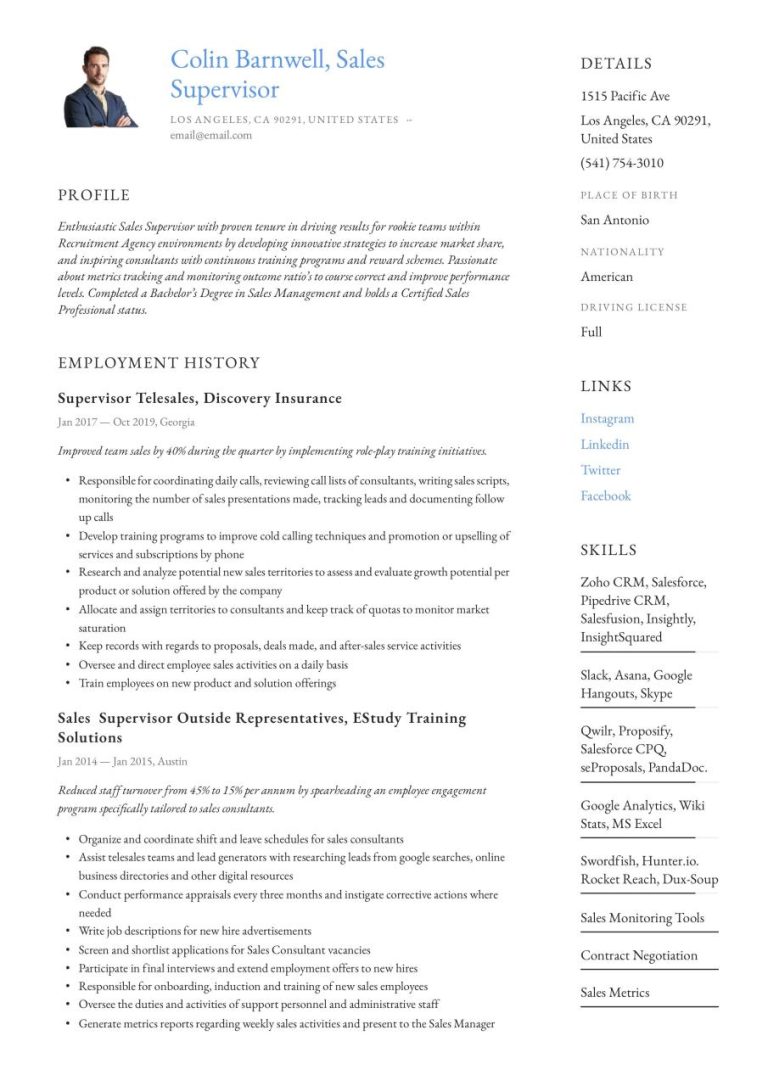 Retail Resume Examples 2020