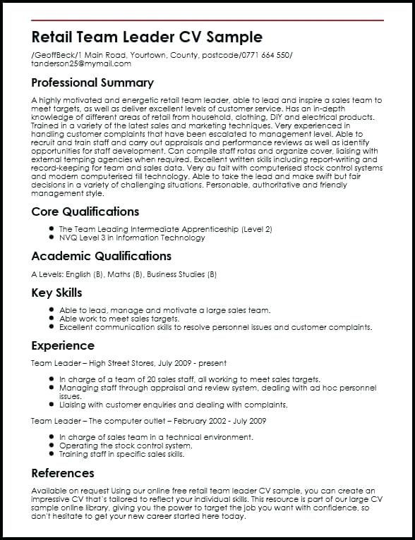 Human Resources Manager Resume Examples