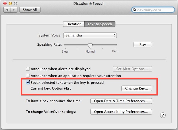 How To Enable Speak Text On Mac