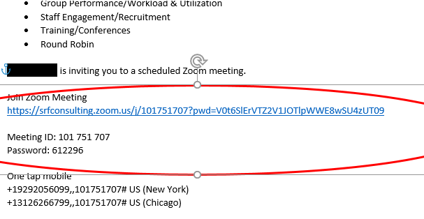 How To Send Id And Password For Zoom Meeting