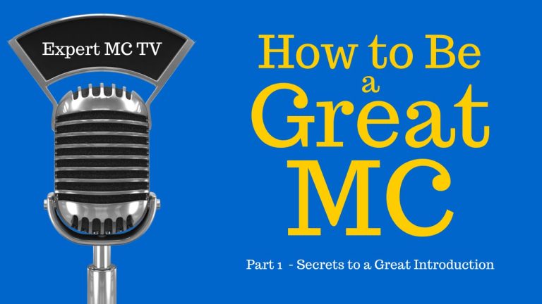 How To Be A Successful Master Of Ceremony