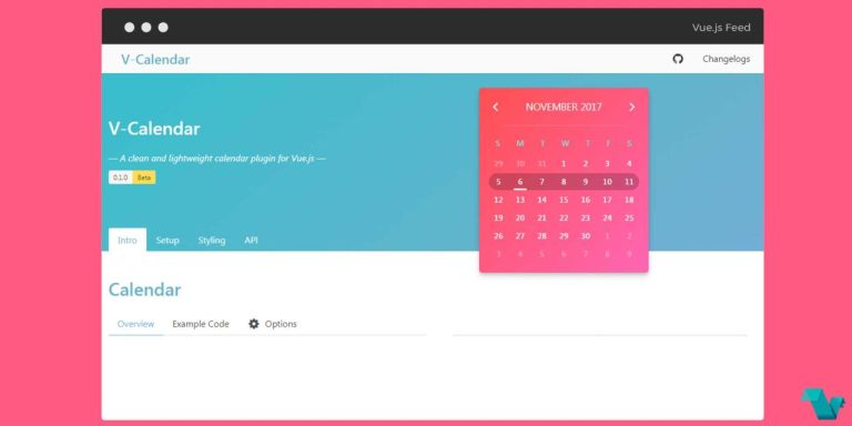 Vuetify Calendar Examples