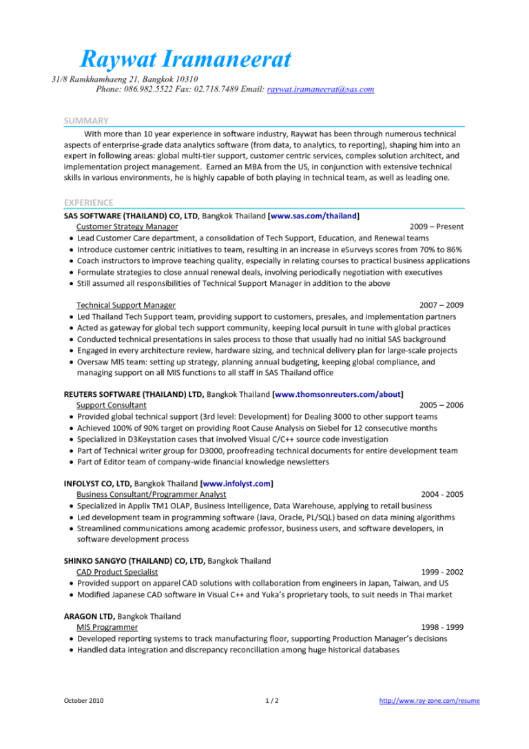 What Is A Good Objective For A Warehouse Manager Resume