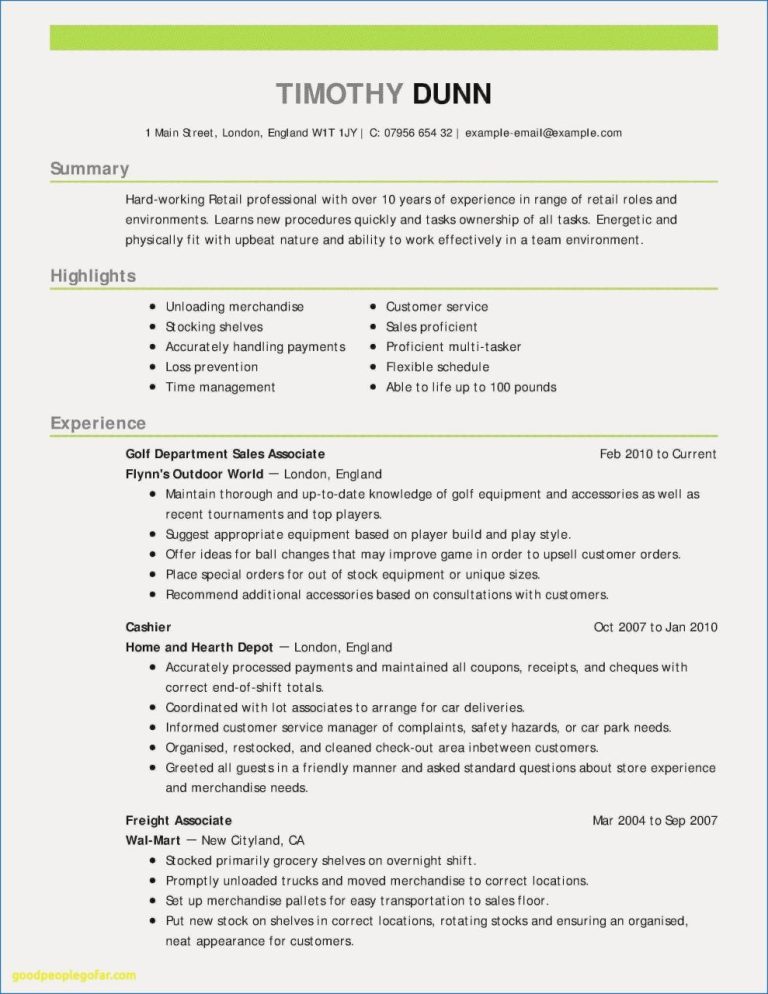 writing resume with little work experience