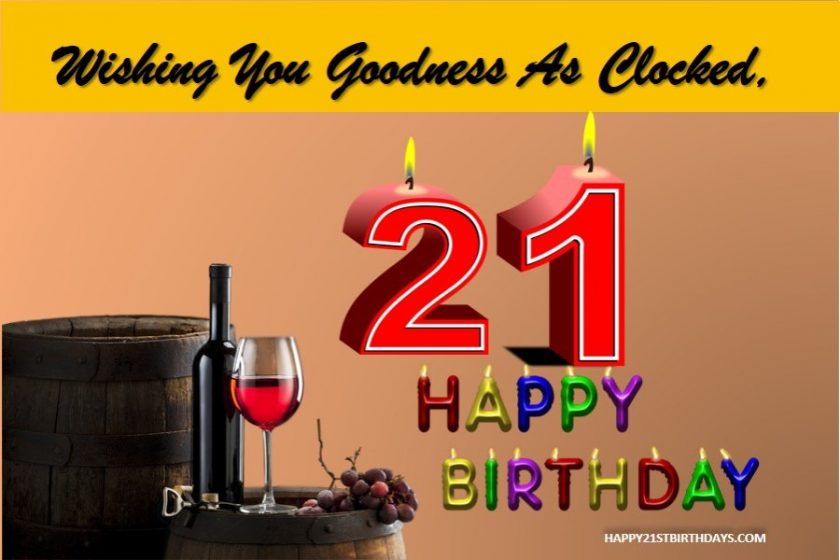 100 Inspirational 21st Birthday Quotes for 21 Years Old in 2021 Happy