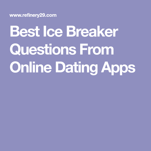 Best Ice Breaker Questions From Online Dating Apps This or that