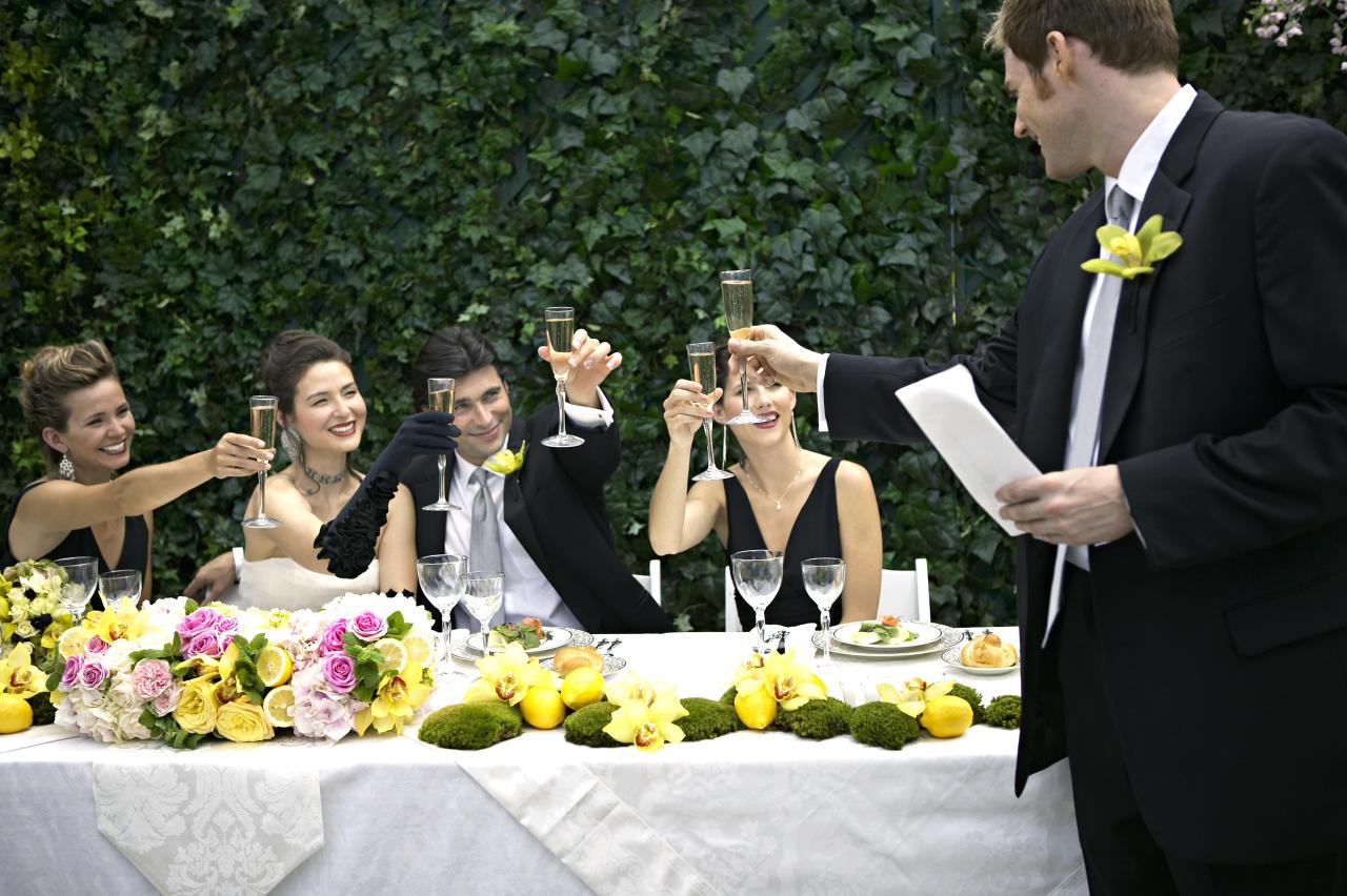 How To Write and Deliver a Great Wedding Toast