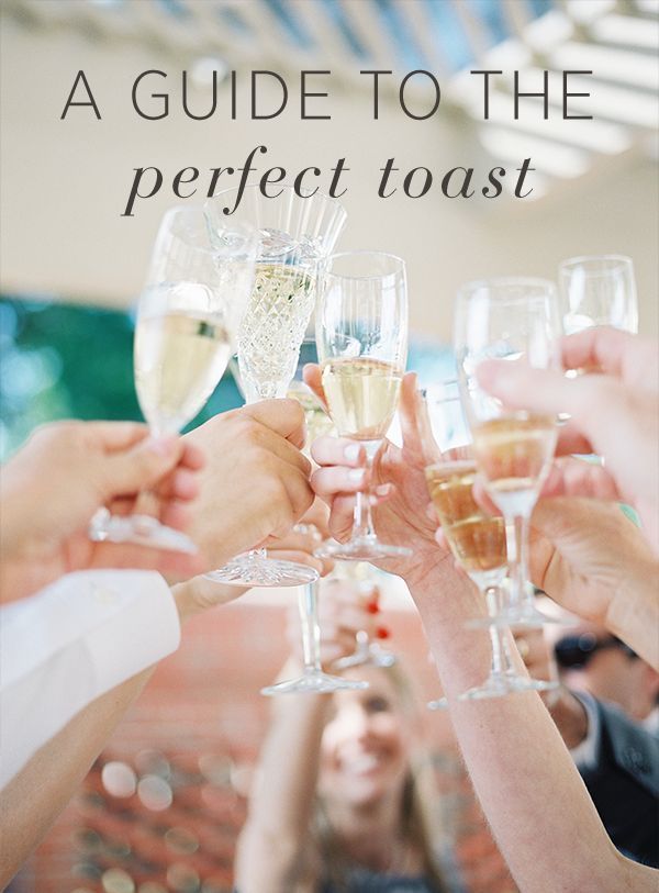 A Guide to the Perfect Wedding Toast Once Wedding toasts, Wedding speech, Best