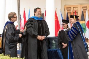 “Dive in and Lead Right Now” Commencement Speaker Ben Jealous Urges Graduates Middlebury