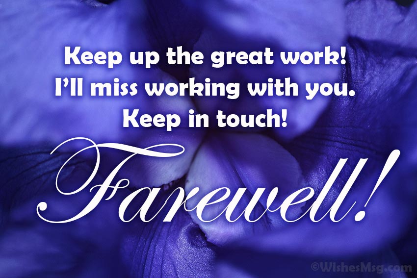 70+ Farewell Messages for Colleague and Coworker WishesMsg