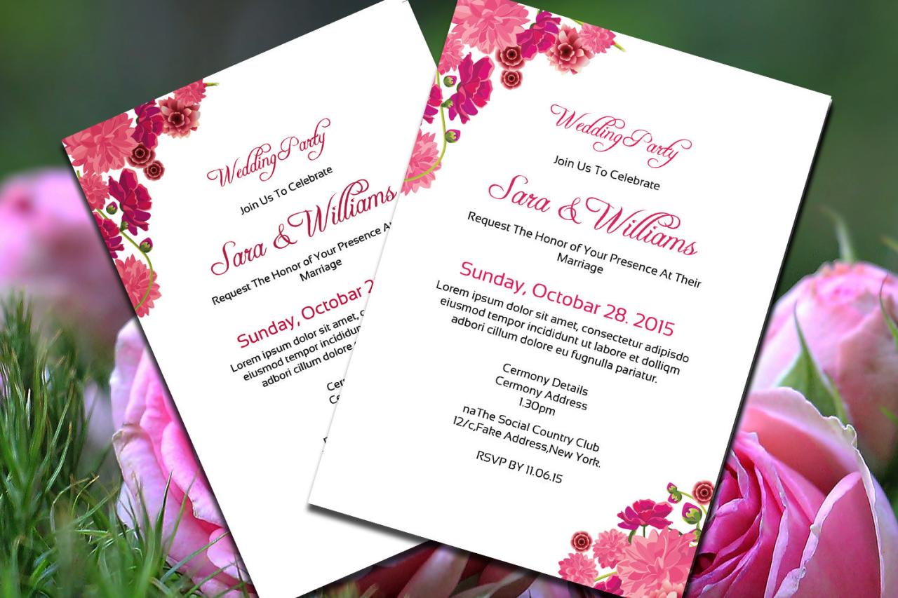 FREE 16+ Wedding Party Invitation Designs & Examples in Word PSD AI EPS Vector