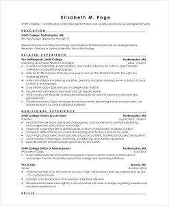 Engineering Resume Format Pdf Download For Freshers