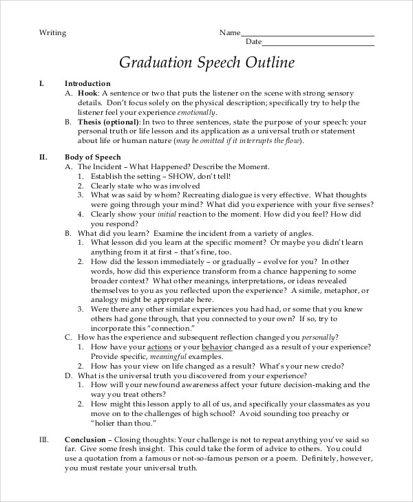 Sample Closing Remarks During Graduation