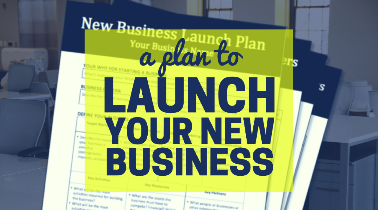 New Business Launch Ideas