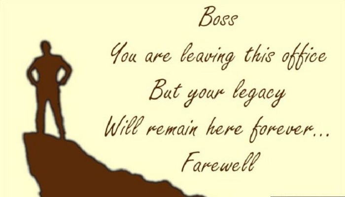 Amazing Farewell Wishes For Boss Wishes