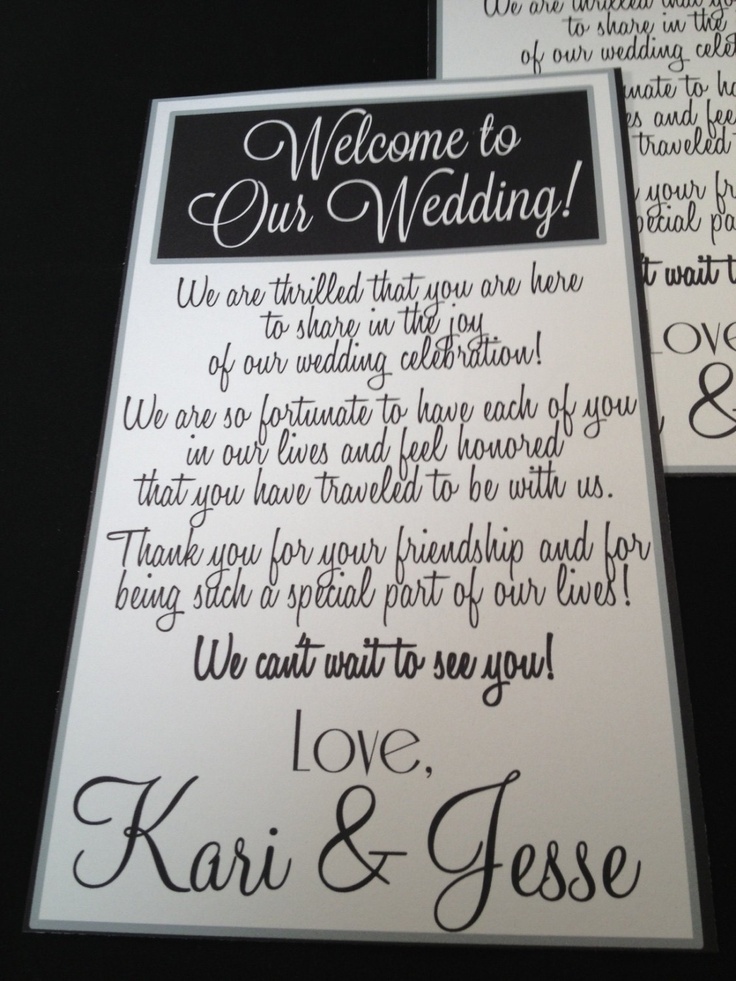 How Do You Write A Guest Welcome Message