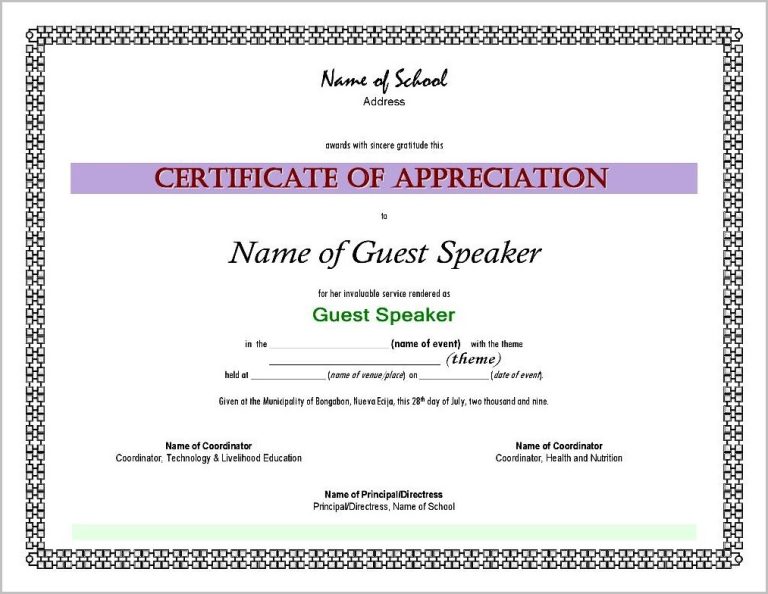 How To Thank A Guest Speaker Sample