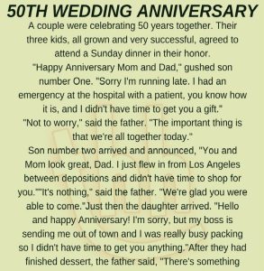50TH WEDDING ANNIVERSARY! (FUNNY STORY) Funny 50th anniversary