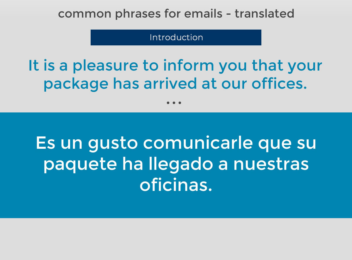 Closing Remarks Email In Spanish
