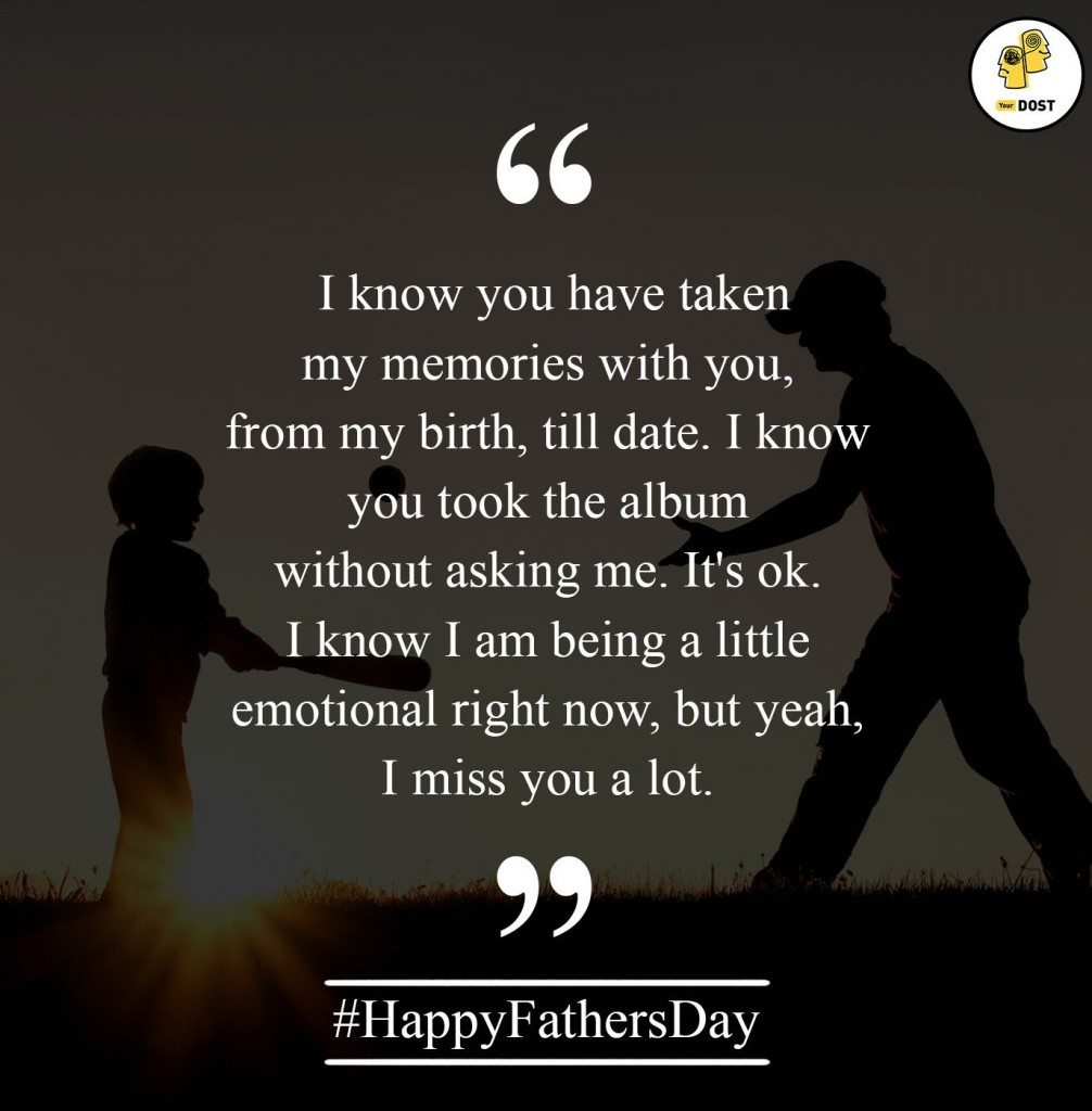 Dear Dad, With All My Heart, I Thank You!