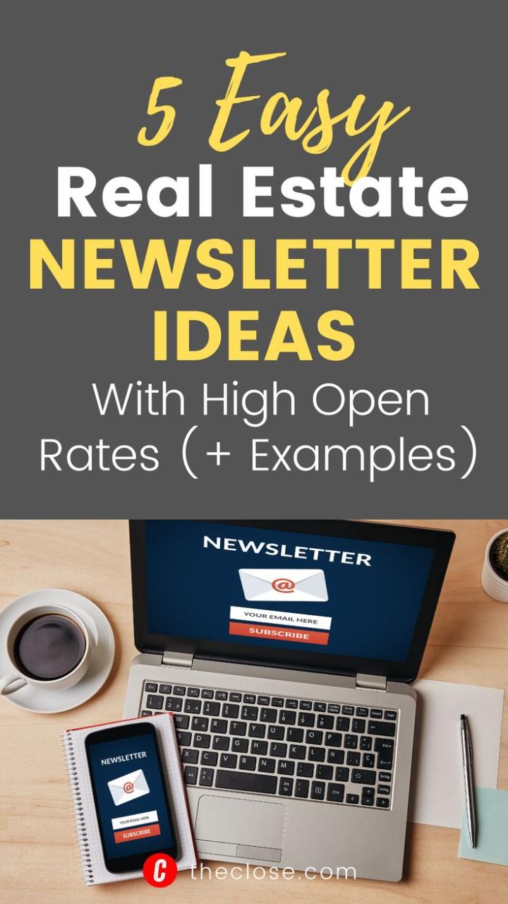 Newsletter Closing Examples