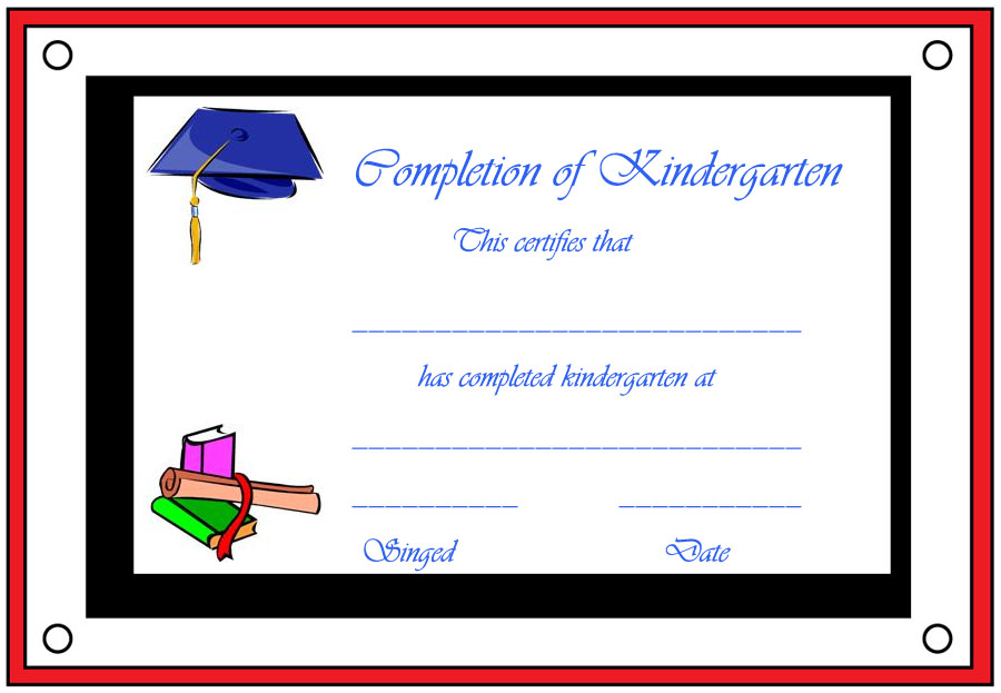 Free Customizable Printable Preschool Diplomas just b.CAUSE