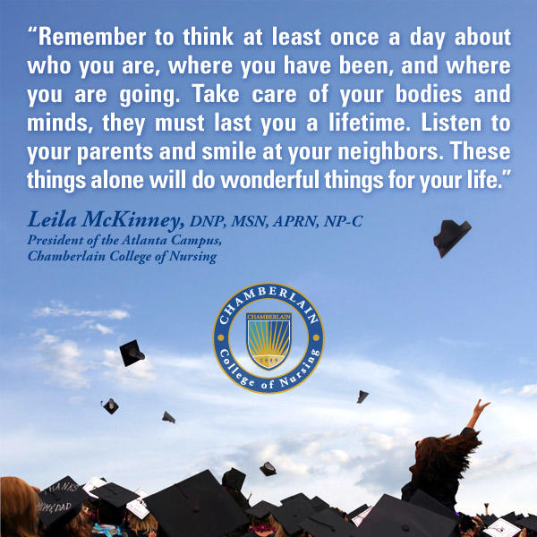 19 Best Inspirational Graduation Quotes Chamberlain University