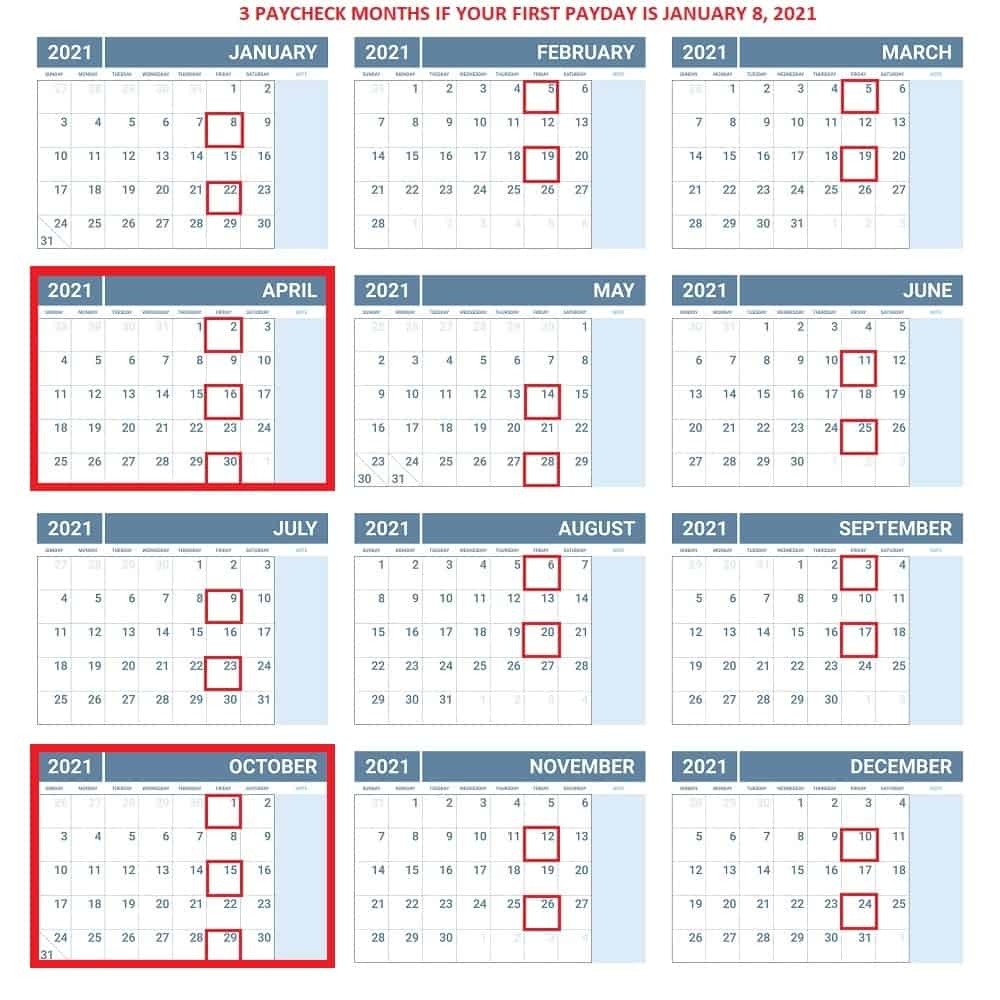 2021 Federal Pay Period Calendar Calendar Inspiration Design