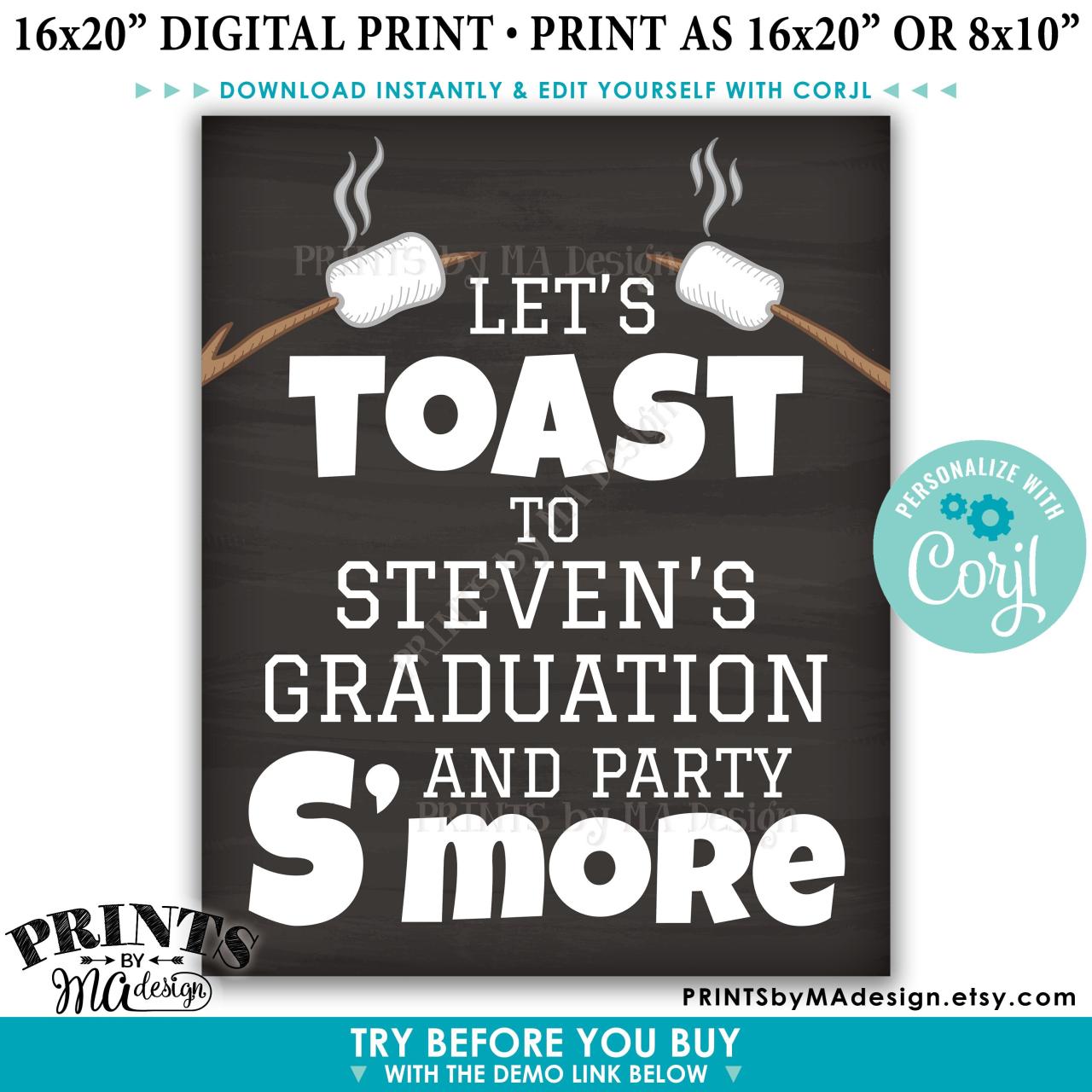 What To Say In A Graduation Toast
