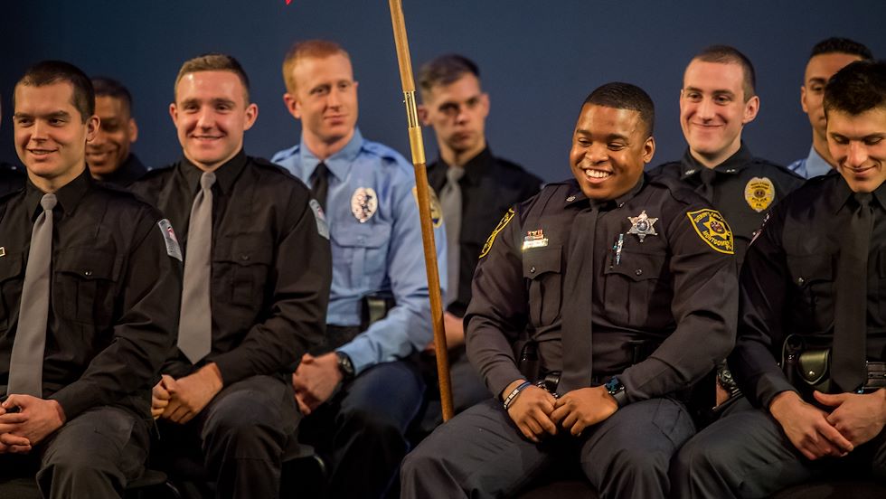 New police officers are ready to serve the community Montgomery County Community College