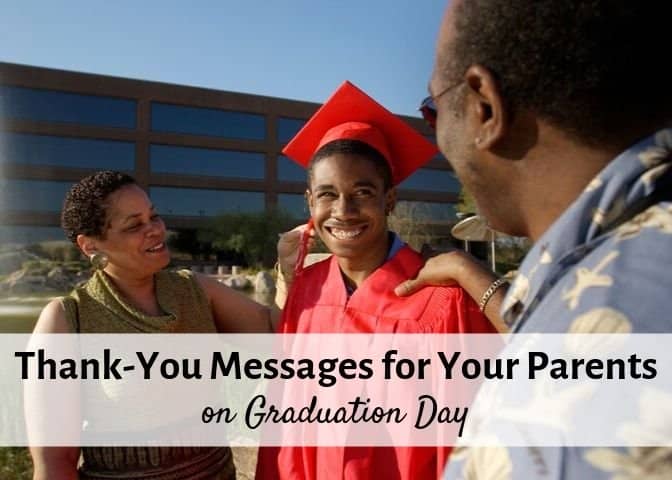 What To Say To Parents On Graduation Day