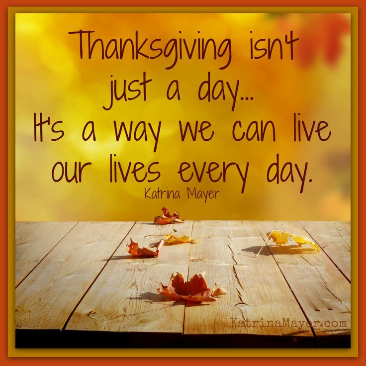 What To Say On Thanksgiving Day