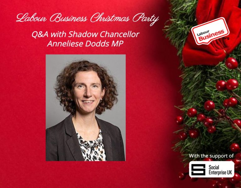 Tuesday 1st December Online Christmas Party 2020 Labour Business