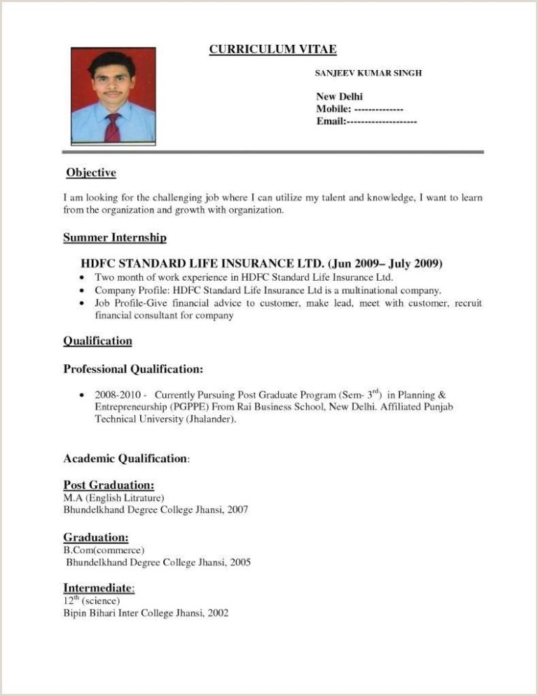 Recruiter Resume Sample Fresher