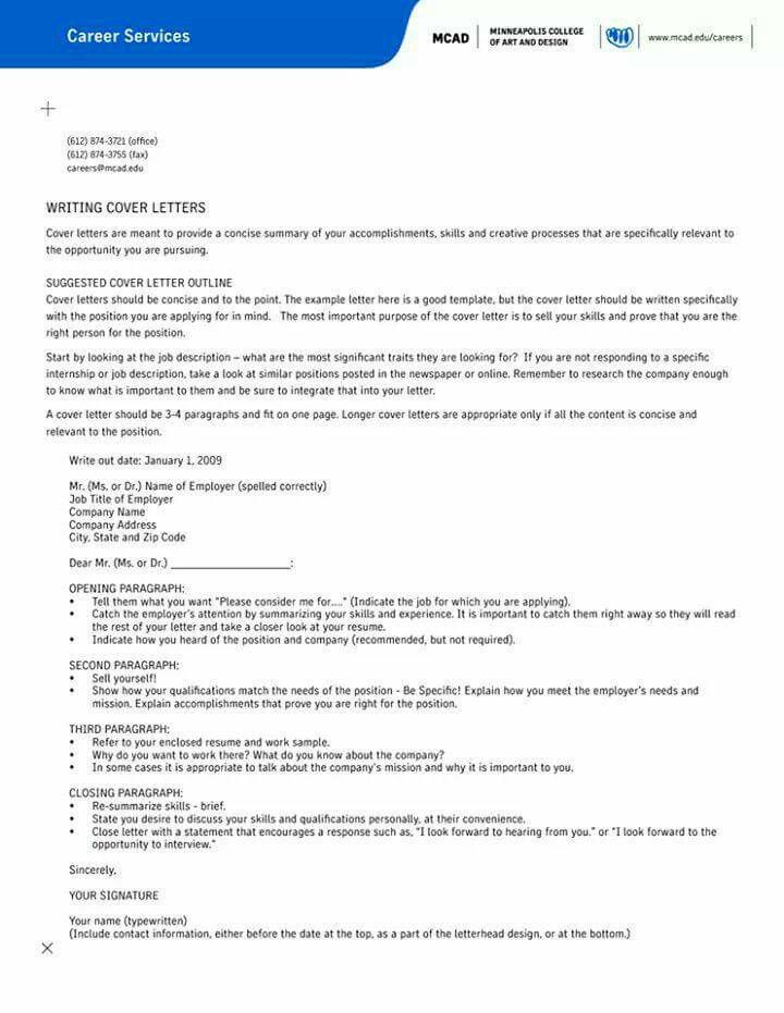 Closing Statement Example Cover Letter