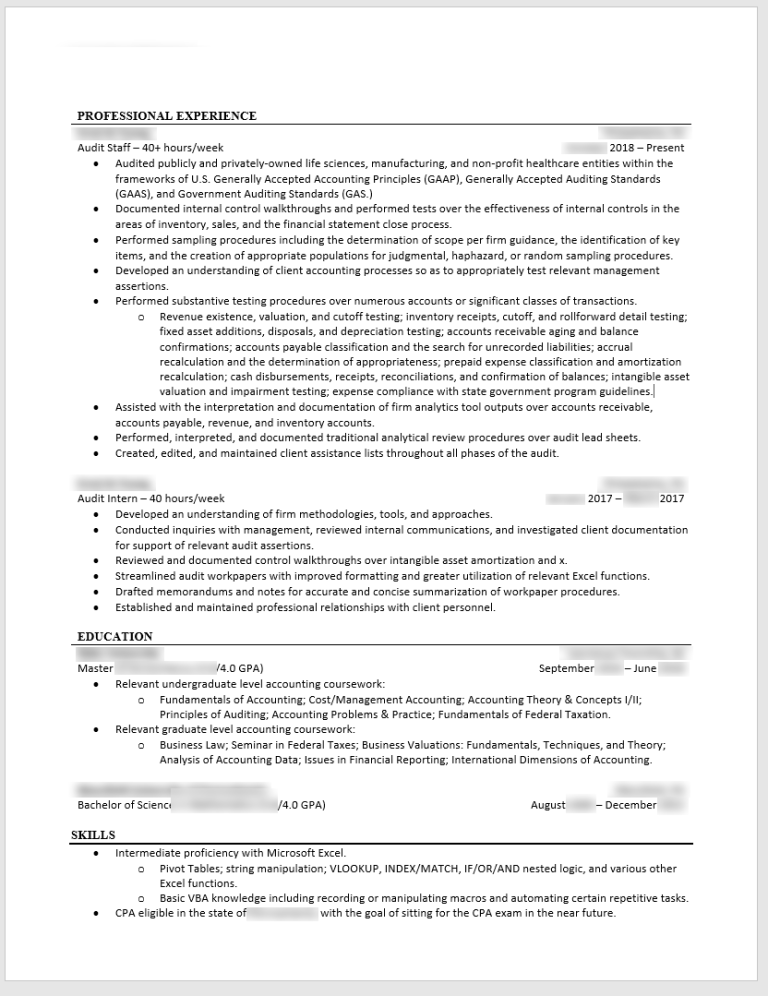How To Write Your Degree And Minor On A Resume