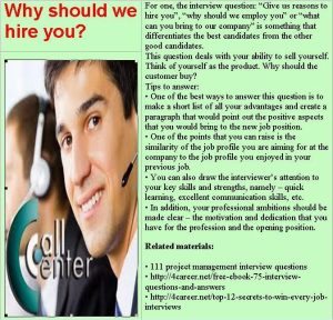 Call Center Behavioral Interview Questions And Answers