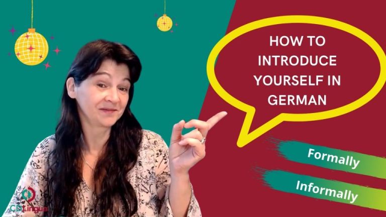 List Of How To Introduce Myself In German Ideas