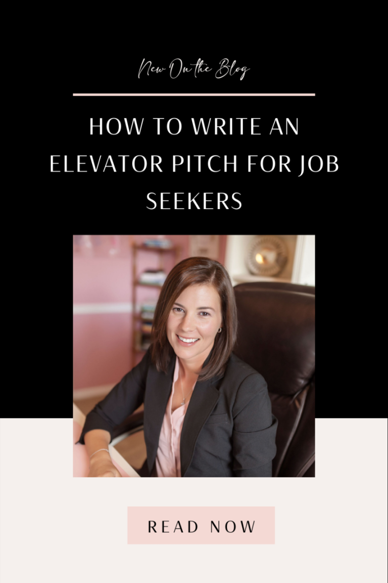 Sample Elevator Pitch For Job Interview
