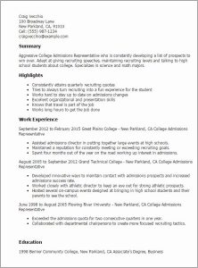 College Admission Resume Template Inspirational Professional College