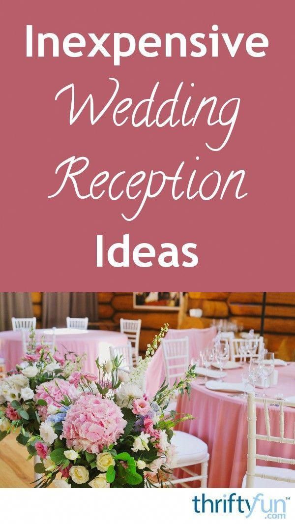Inexpensive Wedding Reception Ideas Quick wedding, Inexpensive wedding, Creative wedding favors