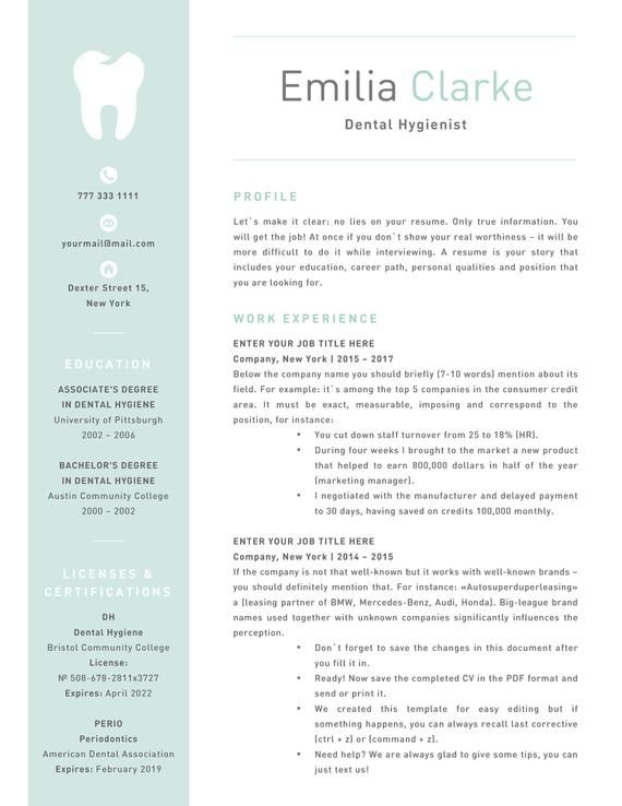 Easy Simple Resume Examples