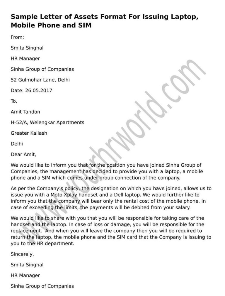 Write A Letter To The Sales Manager For A Replacement Of Laptop