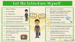 Brief Introduction About Yourself Example