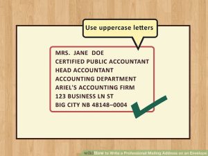 How To Write Address On Envelope For Job Application