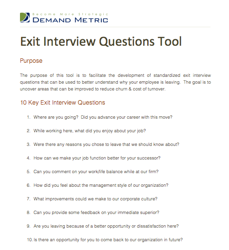 Interview Feedback Example