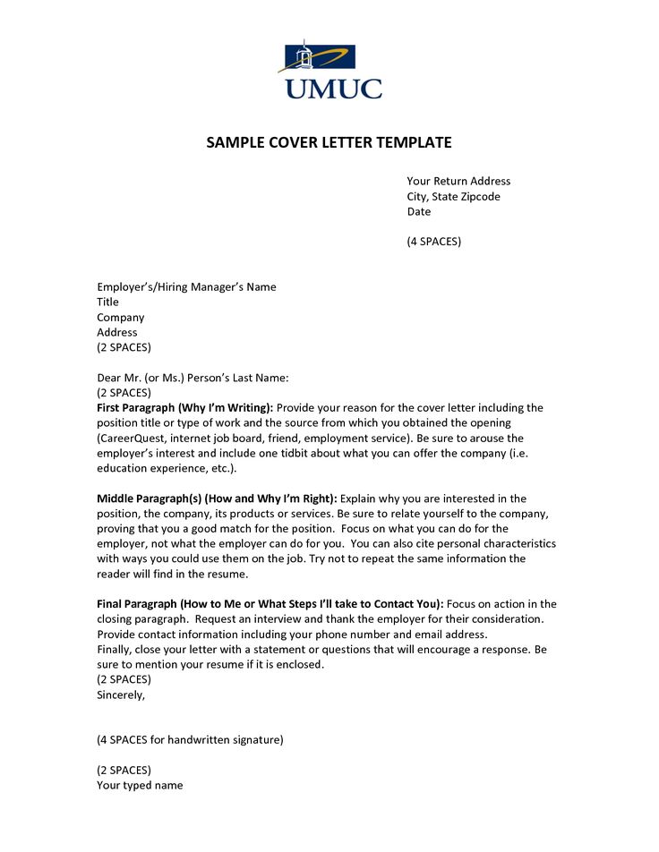 Closing Statement Application Letter
